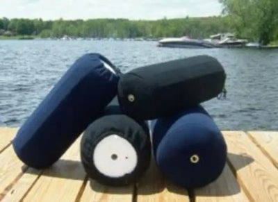 9206N Taylor Made Premium Fender Cvr Large Navy - Boat Cover