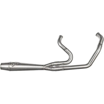 Motorcycle exhaust system stainless steel cannon exhaust Sawicki 2In1 for Softail Full Length