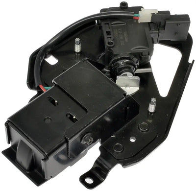 Black metal automotive latch assembly for Dorman Intgr Latch Actuator replacement