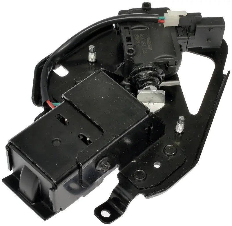 Black metal automotive latch assembly for Dorman Intgr Latch Actuator replacement