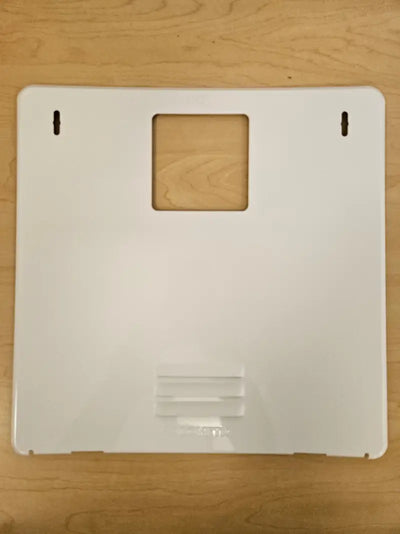 White plastic wall-mounted panel for Dometic WH Acc water heater model 94050_SU