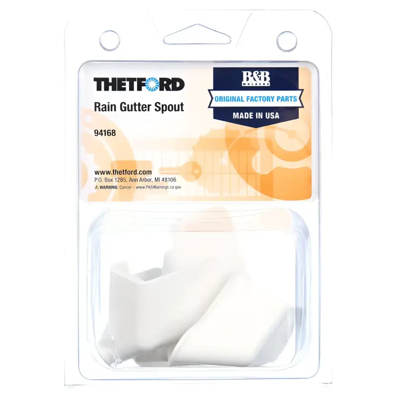 94168 B&B Molders Short Rain Gutter Spouts, high-quality, durable, easy to install, universal fit, rust and corrosion resistant, perfect for RV, automotive, powersports, off-road, marine, exterior, truck accessories, interior, truck bed, RV parts, Inside RV, RV Parts Shop, Exterior Parts & Accessories, AVADA - Best Sellers, Must Haves