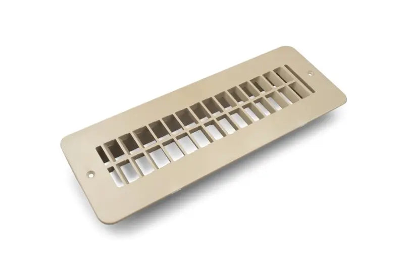94258 B&B Molders Floor Reg 2X10 No Damper for efficient airflow in RV, automotive, powersports, off-road, marine applications. Durable, sleek, and ideal for spaces needing consistent ventilation. Inside RV,RV Parts Shop,Exterior Parts & Accessories,AVADA - Best Sellers