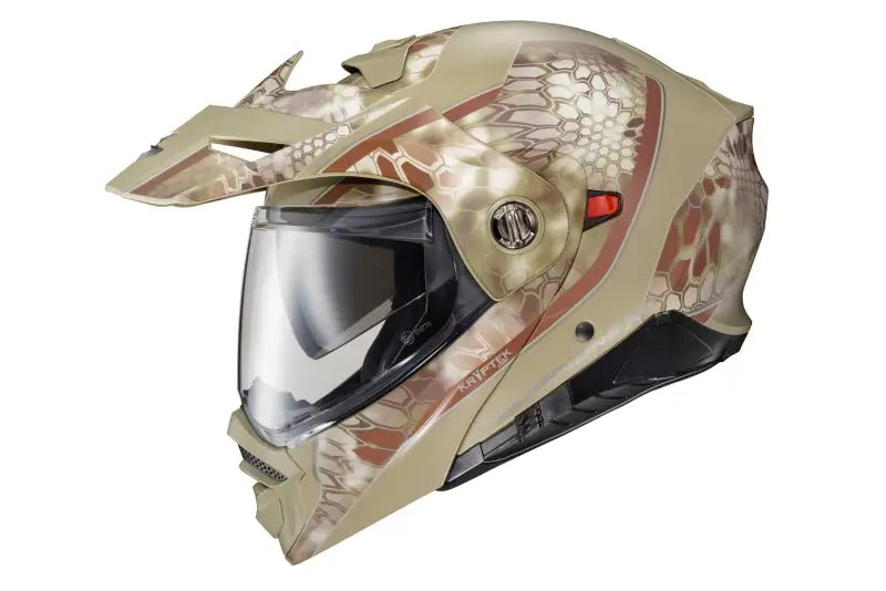 SCORPION EXO 96-2115 Exo At960 Modular Helmet Kryptek Highlander Lg