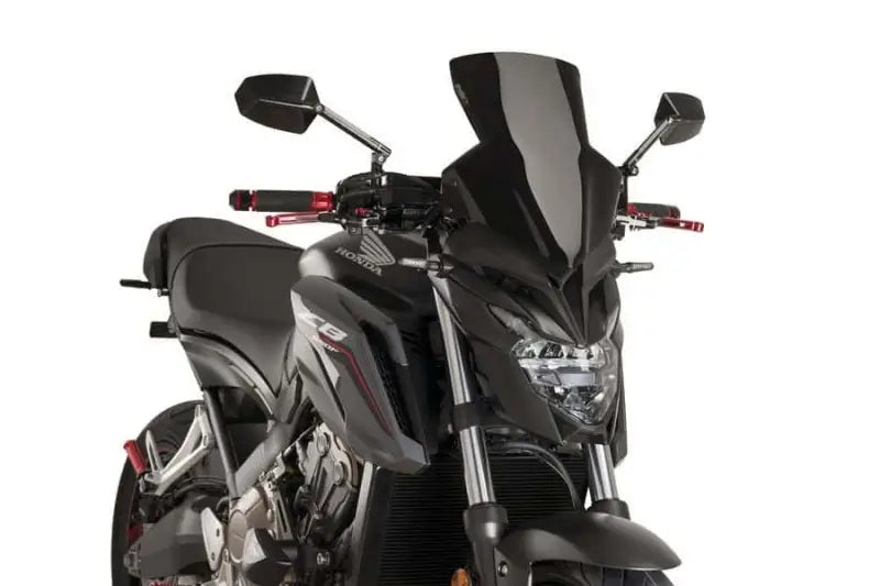 9687N Windscreen Naked New Gen Sport Black 