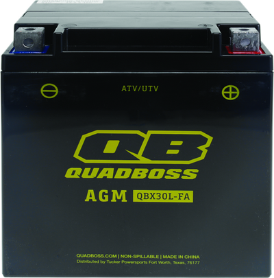 QuadBoss 13-16 Arctic Cat 450 Maintenance-Free AGM Battery - 401385