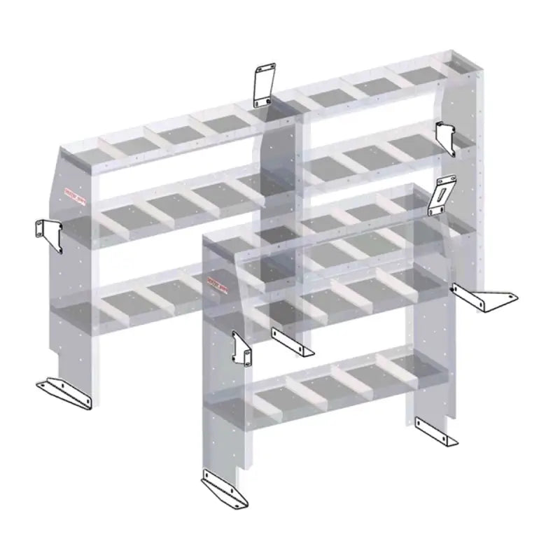 9753-3-01 Van Storage System Shelf Mounting Bracket