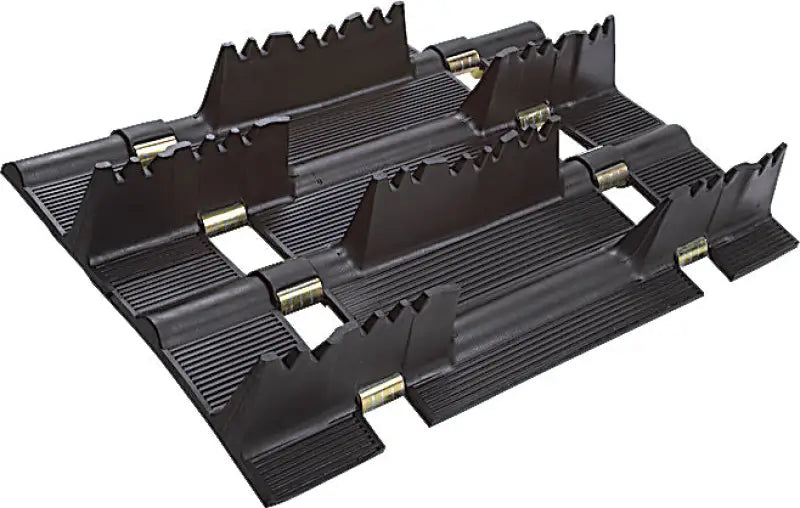 Black snowmobile pitch challenger track with lugs for Challenger Track 9875M 2.52 pitch