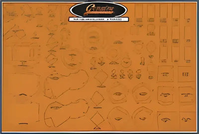 99000-TRANS James Gaskets Gasket Display Board Trans Big Twin 99000-Trans - Gaskets/Seals