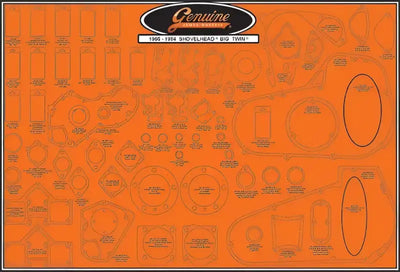 99000-XRSP-STK-1 James Gaskets Small Stocking Gasket Kit 99000-Xrsp-Stk-1 - Gaskets/Seals