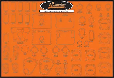 99000-XRSP-STK-1 James Gaskets Small Stocking Gasket Kit 99000-Xrsp-Stk-1 - Gaskets/Seals