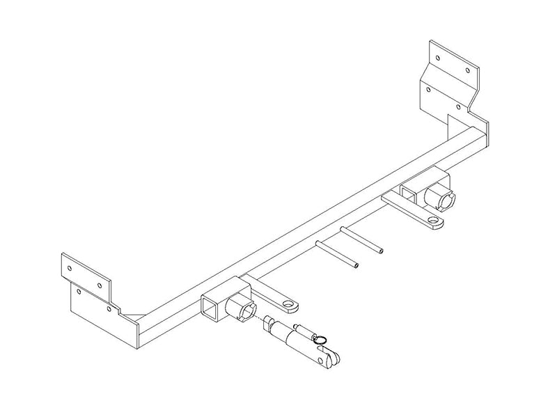 Blue Ox BX1655 Base Plate - Blue Ox