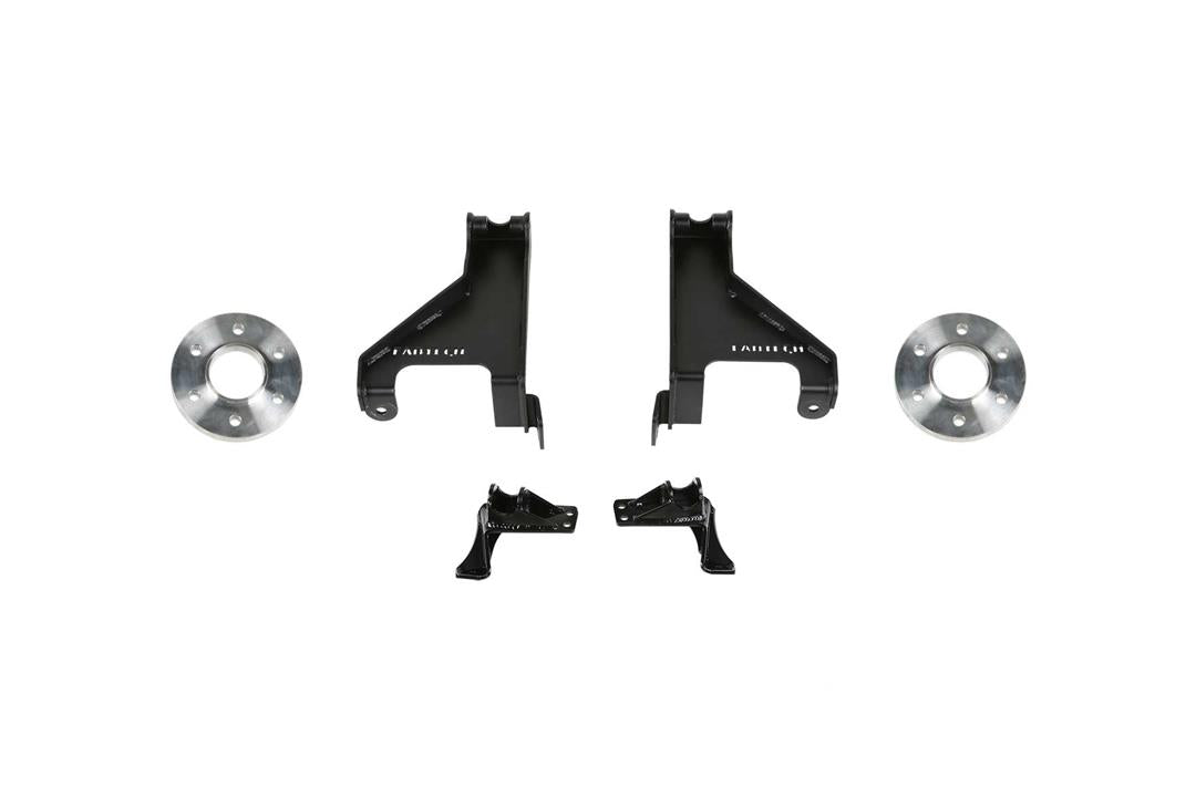 K9013 Fabtech Aux Shock Kit W/O Shocks 2015-21 Sp