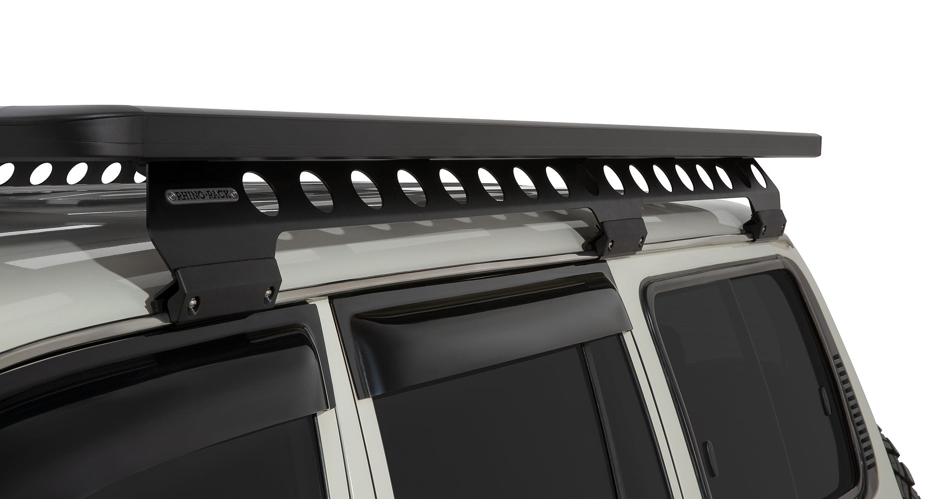 Rhino-Rack Toyota Landcruiser 80 Series Wagon Backbone Mounting System - Long Guttermount - RGMB2