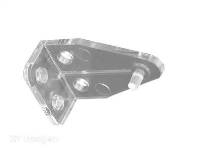 A301 RV Designer Window Shade Mounting Hardware Use With A300 Rail 