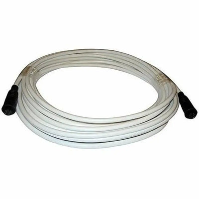 Raymarine Cyclone Radar Data Cable 25M with clear PVC hose and black nozzles