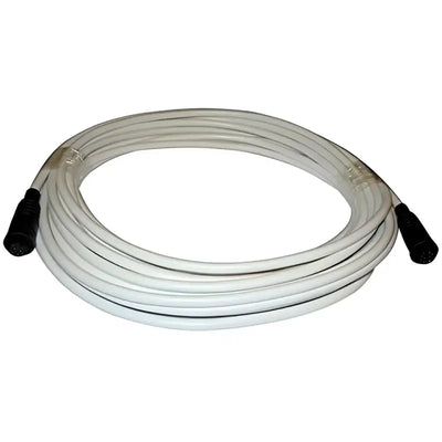 Raymarine Cyclone Radar data cable with clear PVC hose and black nozzles, 25m