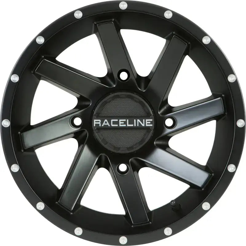 A82B-47011-52 Raceline Twist Wheel 14X7 4/110 5+2 (+10Mm) Black 