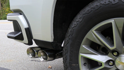 Corsa 2019+ Chevy Silverado 5.3L Crew Cab Short Bed Sport Cat-Back Dual Rear Exit w/ Polished Tips - 21030