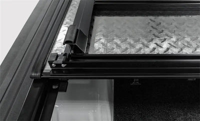 Access LOMAX Tri-Fold Cover Black Urethane Finish 19 + Chevrolet Silverado 1500 - 6ft 6in Bed