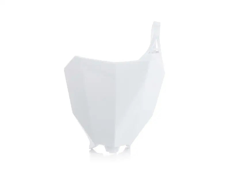 Acerbis 17-18 Honda CRF250R/CRF450R/CRF450RX Front Number Plate - White - 2630680002
