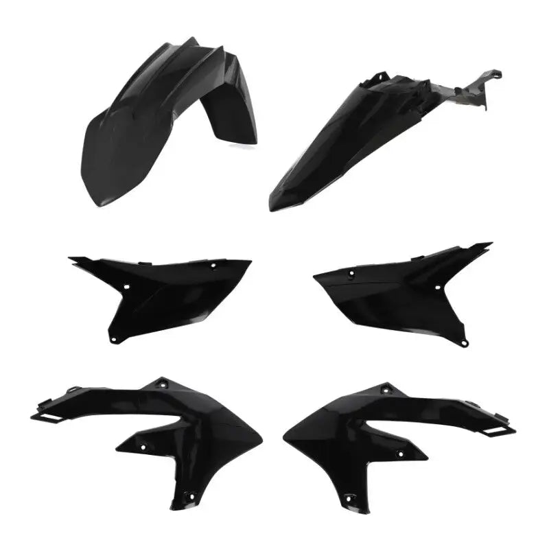 Acerbis 2024 Yamaha WR450F Plastic Kit - Black - Acerbis