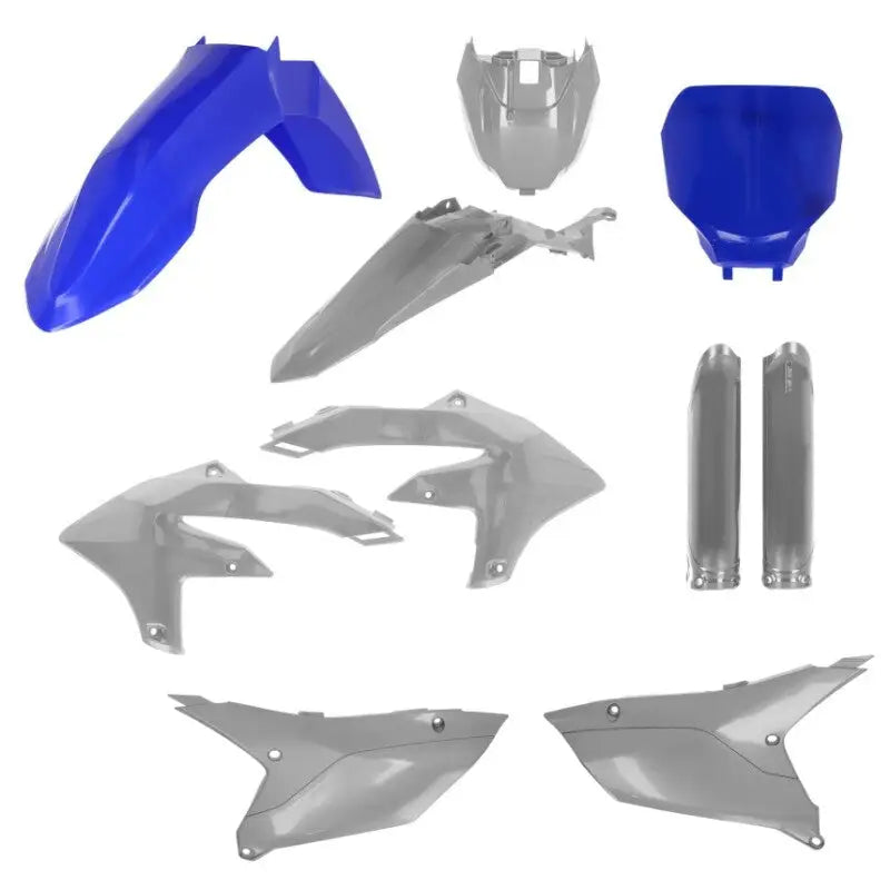 Acerbis 2024 Yamaha YZ250F/ 23+ YX450F/FX Full Plastic Kit w/Tank Cvr - Blue/Gray - Acerbis