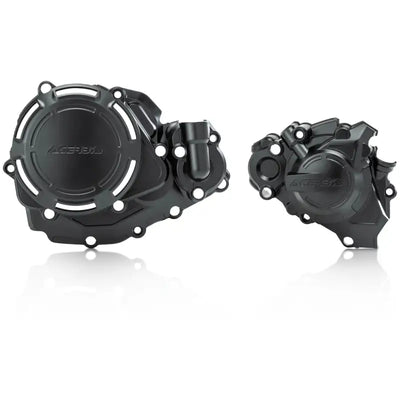 Acerbis X-Power Kit Red Hon for Clutch and Ignition Covers - Guards/Braces