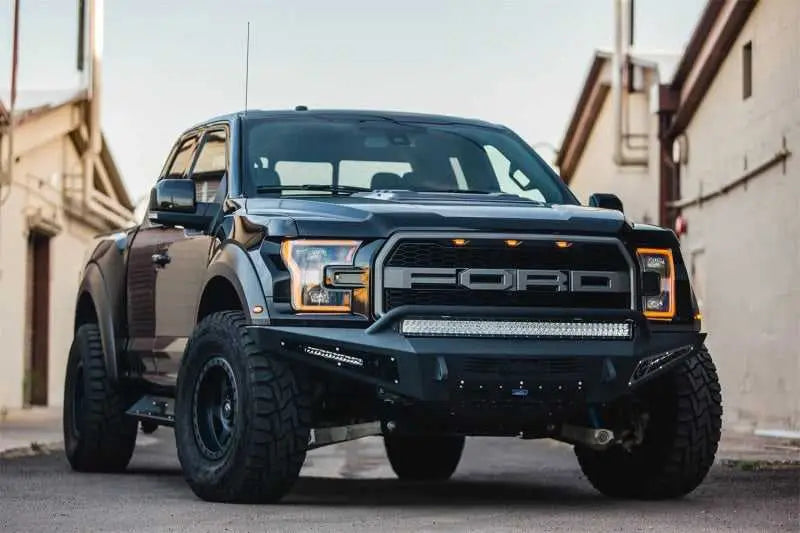 Addictive Desert Designs 17-18 Ford F-150 Raptor HoneyBadger Front Bumper 