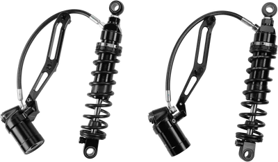 Touring Remote Res Shocks 13"Std Weight Billet Bracket - HARDDRIVE