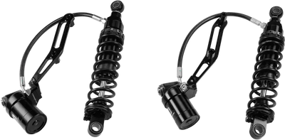 Touring Remote Res Shocks 13"Std Weight Billet Bracket - HARDDRIVE