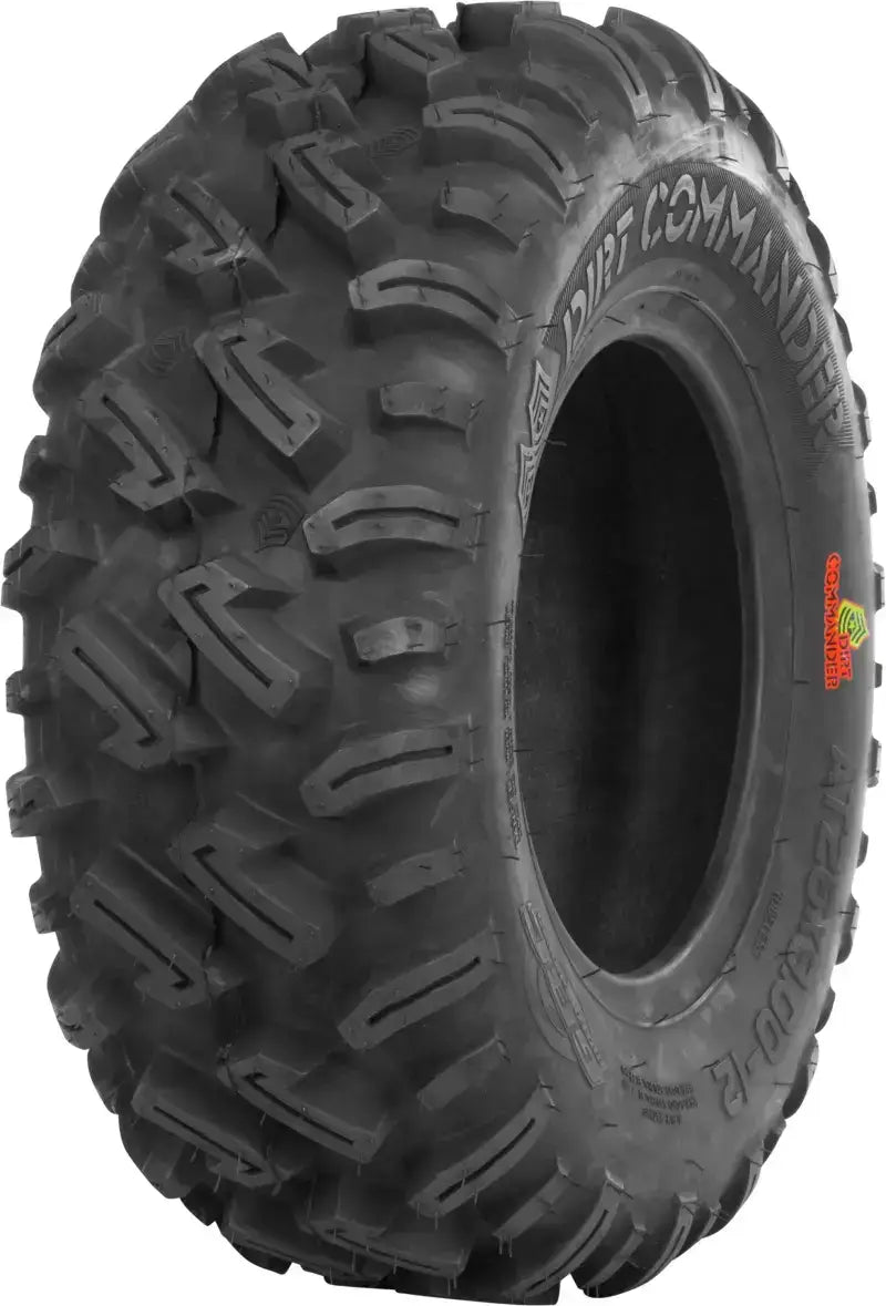 AE122510DC Gbc Tire Dirt Commander Rear 25X10-12 Bias Lr-580Lbs 