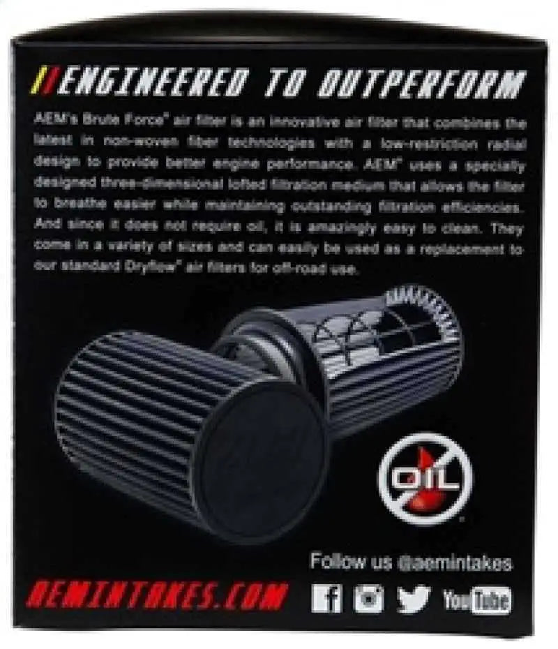 AEM Induction 21-205BF
