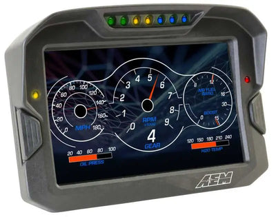 AEM CD-7 Logging GPS Enabled Race Dash Carbon Fiber Digital Display w/o VDM (CAN Input Only) 