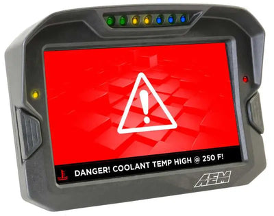 AEM CD-7 Logging GPS Enabled Race Dash Carbon Fiber Digital Display w/o VDM (CAN Input Only) 