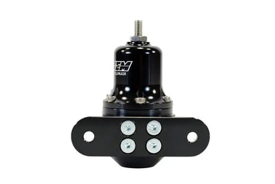 Black AEM High Capacity Universal Adjustable Fuel Pressure Regulator, ideal for RV, automotive, powersports, off-road, marine, truck exterior, and interior accessories. Universal mounting bracket included, AVADA - Best Sellers