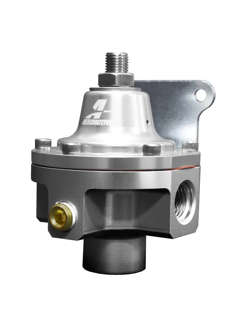 Silver fuel pressure bypass regulator for carbureted bypass systems by Aeromotive