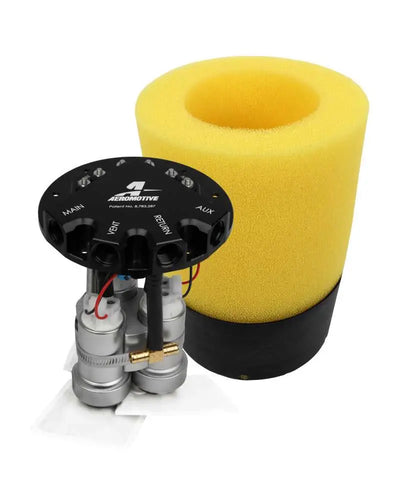 Aeromotive Aeromotive Fuel Pump - Phantom Trifekta Universal In-Tank - 450lph - 6-10in Depth