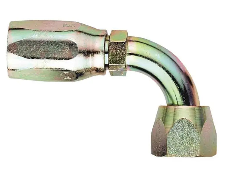 Aeroquip 90 Degree Reusable Fitting - Hose End Fitting- Power Steering