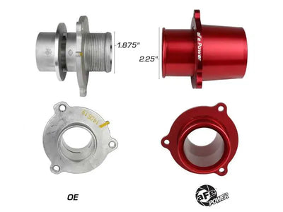 aFe 15-19 VW GTI Turbocharger Inlet Pipe - Red 