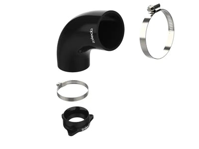 aFe Turbo Inlet with Takeda Intake for 2019-2020 Hyundai Veloster N, enhances automotive performance, off-road, marine, exterior, truck accessories.
