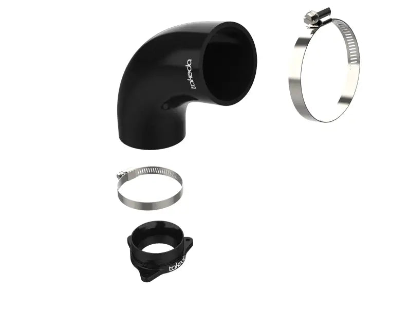 aFe Turbo Inlet with Takeda Intake for 2019-2020 Hyundai Veloster N, enhances automotive performance, off-road, marine, exterior, truck accessories.