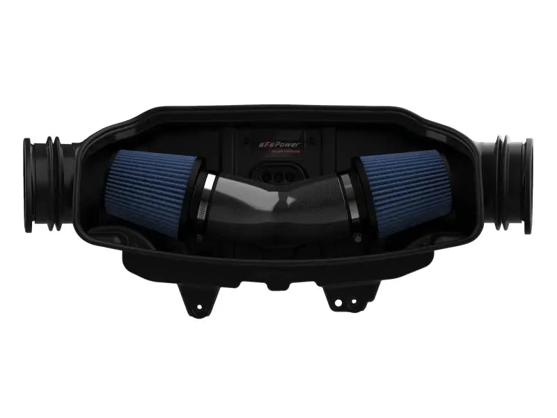 aFe 2020 Chevrolet Corvette C8 Track Series Carbon Fiber Cold Air Intake System With Pro 5R Filters - Truck & Automotive