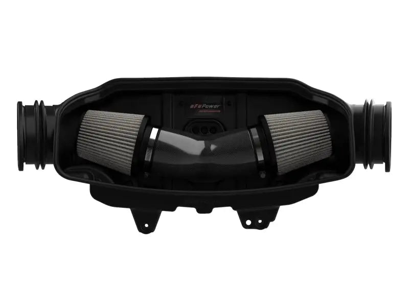 aFe 2020 Corvette C8 Track Series Carbon Fiber Cold Air Intake System With Pro DRY S Filters - Truck & Automotive