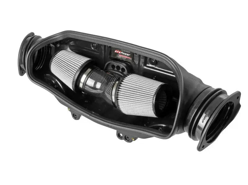 aFe 2020 Corvette C8 Track Series Carbon Fiber Cold Air Intake System With Pro DRY S Filters - Truck & Automotive