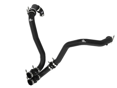 Black silicone coolant hose kit for Ford F-150 Raptor hot charge pipe upgrade