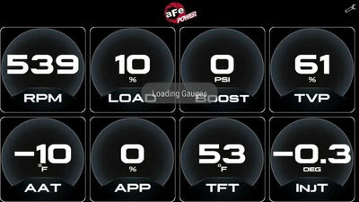 aFe AGD Advanced Gauge Display Digital 5.5in Monitor 08-18 Dodge/RAM/Ford/GM Diesel Trucks 