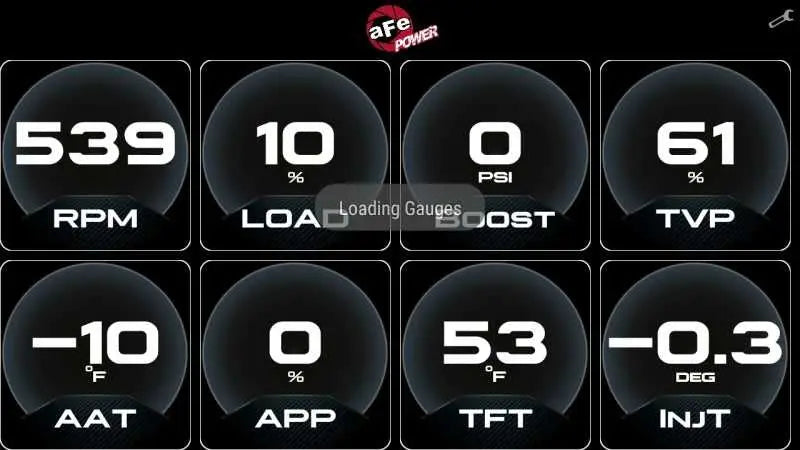 aFe AGD Advanced Gauge Display Digital 5.5in Monitor 08-18 Dodge/RAM/Ford/GM Diesel Trucks 