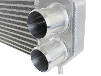 Aluminum intercooler with welded ports for Ford F-150 2015 – AFE Bladerunner 3in core