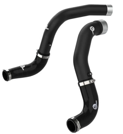 aFe BladeRunner Black 3in Intercooler Hot & Cold Side Pipe Kit 20-21 Jeep Wrangler V6-3.0L (td) - Truck Automotive